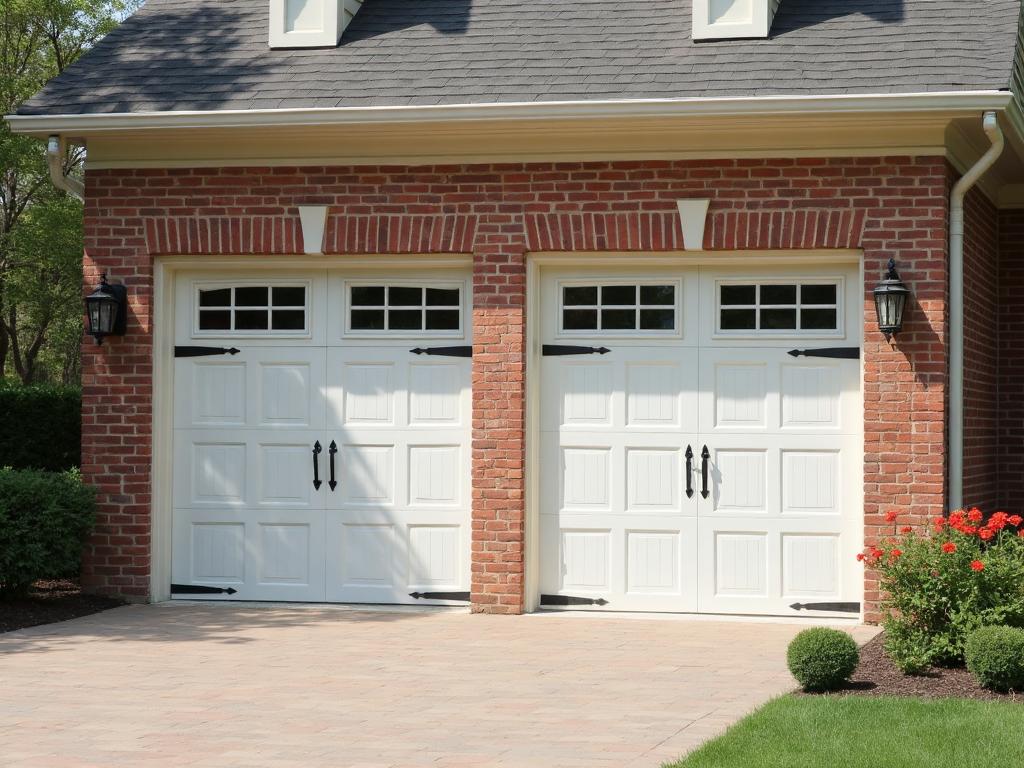 Traditional Carriage House - Salisbury Garage Doors project showcasing Classic carriage house style with modern functionality